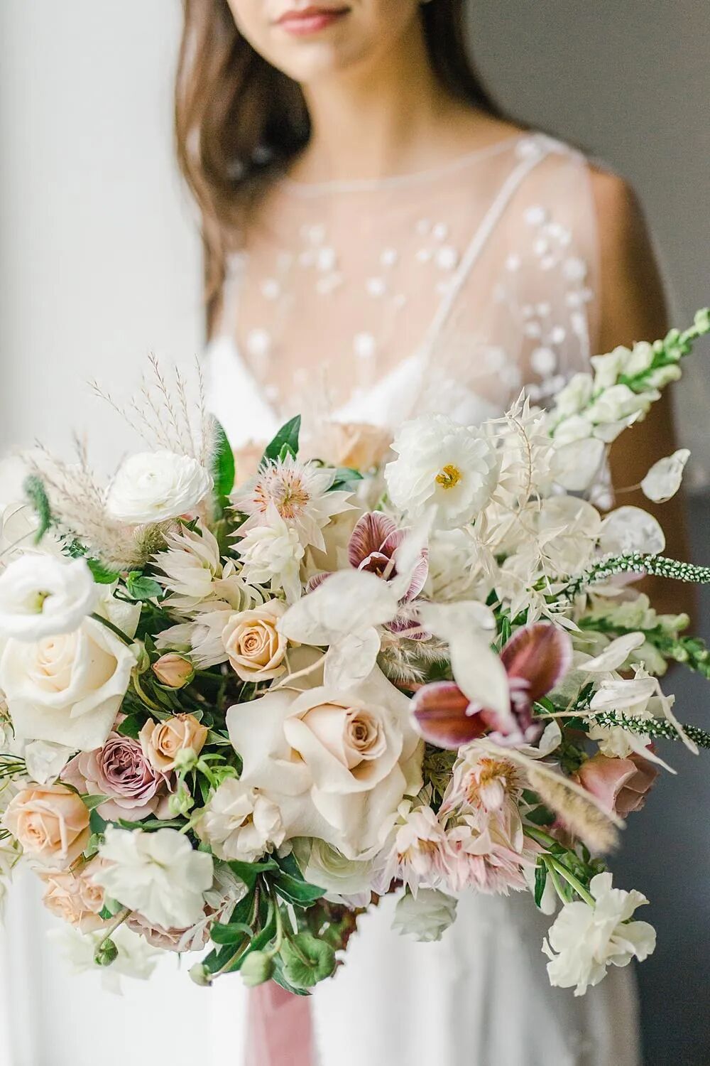 婚纱照 | 两个人的花艺空间，极简至美