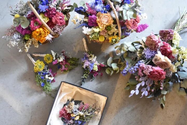 用干花做的花艺作品，比鲜花还好看！