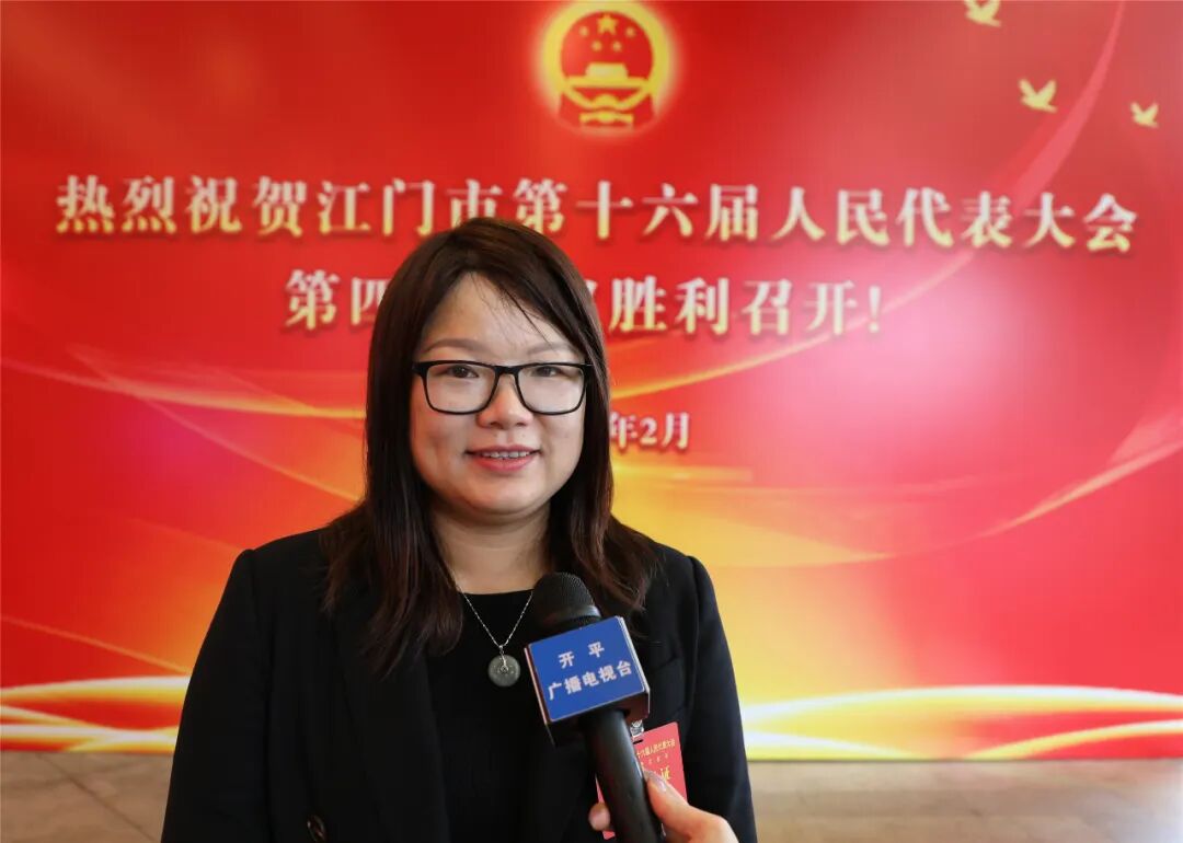 来自开平的江门人大代表畅谈履职感受传递基层声音