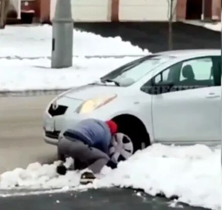 笑哭！多伦多笨贼偷快递被现场抓包，逃跑时车卡在雪里了...（视频/组图） - 2