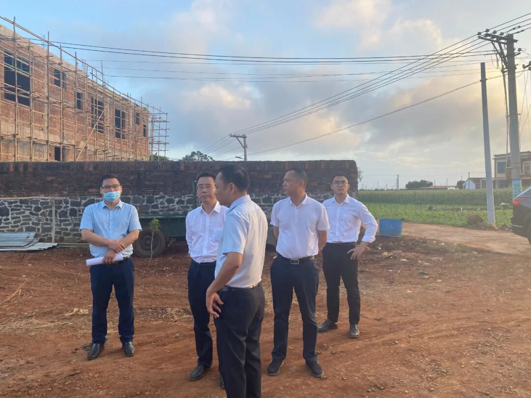 县长梁琼荣现场督导自然资源领域重点工作