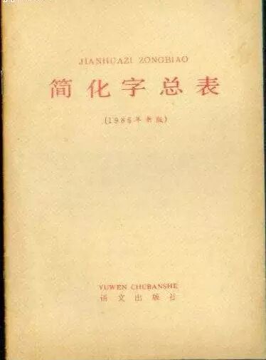 简繁体字对照表，绝对实用！