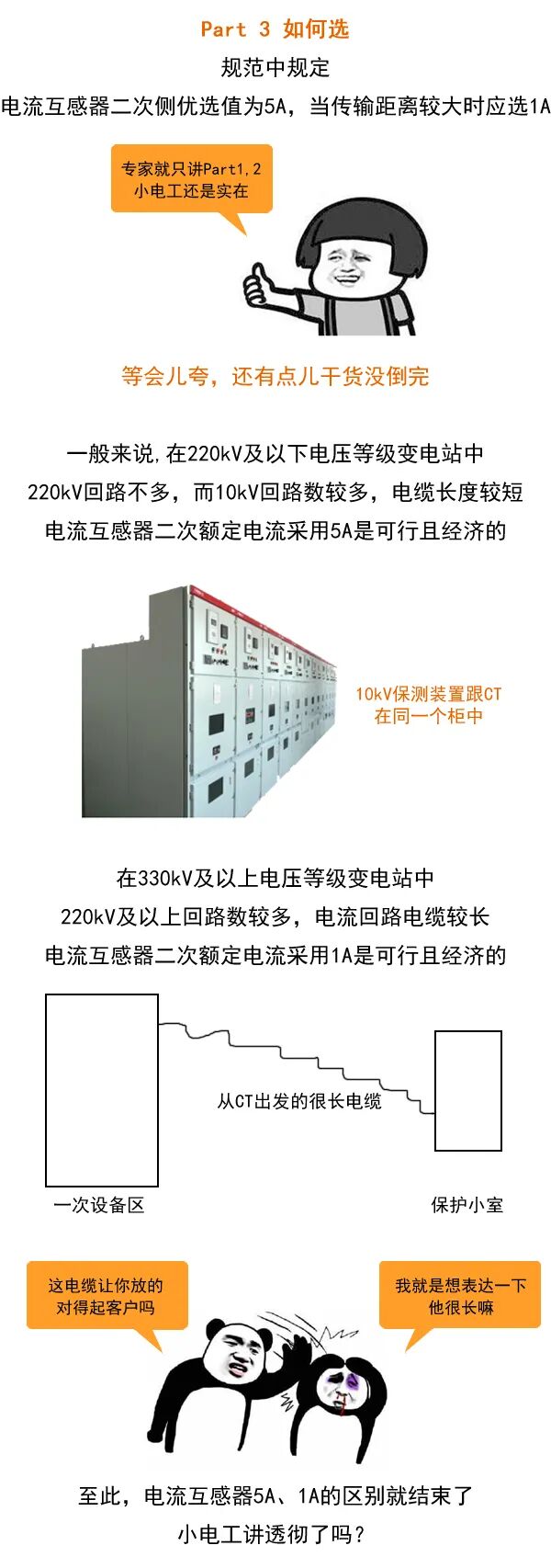 電流互感器二次額定電流到底選5A還是1A？的圖5
