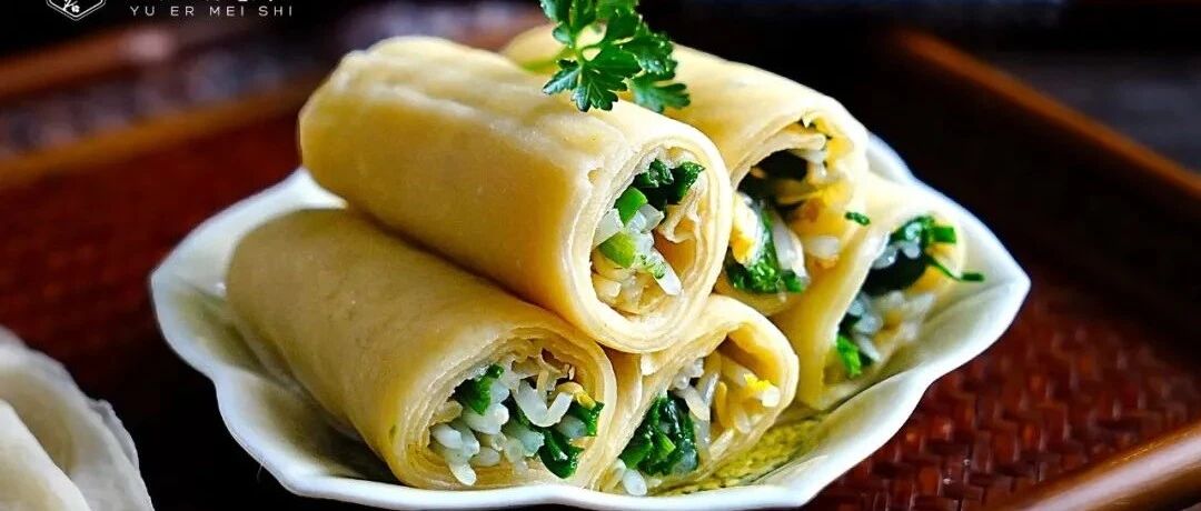 简单一拌一煎搞定薄的早餐春饼｜有嚼劲又清爽