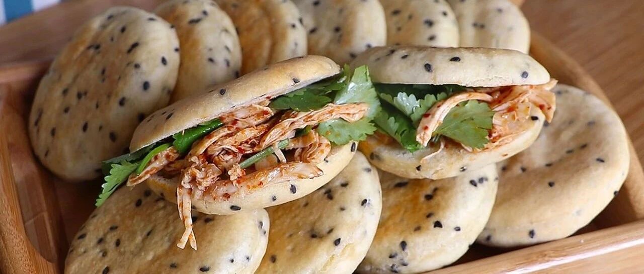 好吃不长胖肉夹馍做法,出锅连吃7个才过瘾