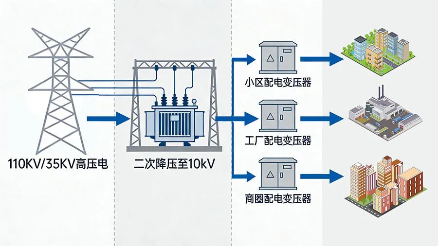 配电降压 —— 从 “高压” 到 “中压”.jpg