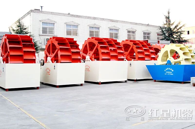 新鲜出炉（洗砂机的工作原理）洗沙机工作流程及原理图视频讲解，(图2)