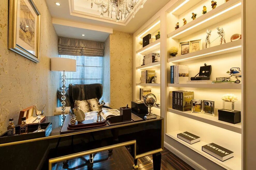 80㎡两居室新古典风装修