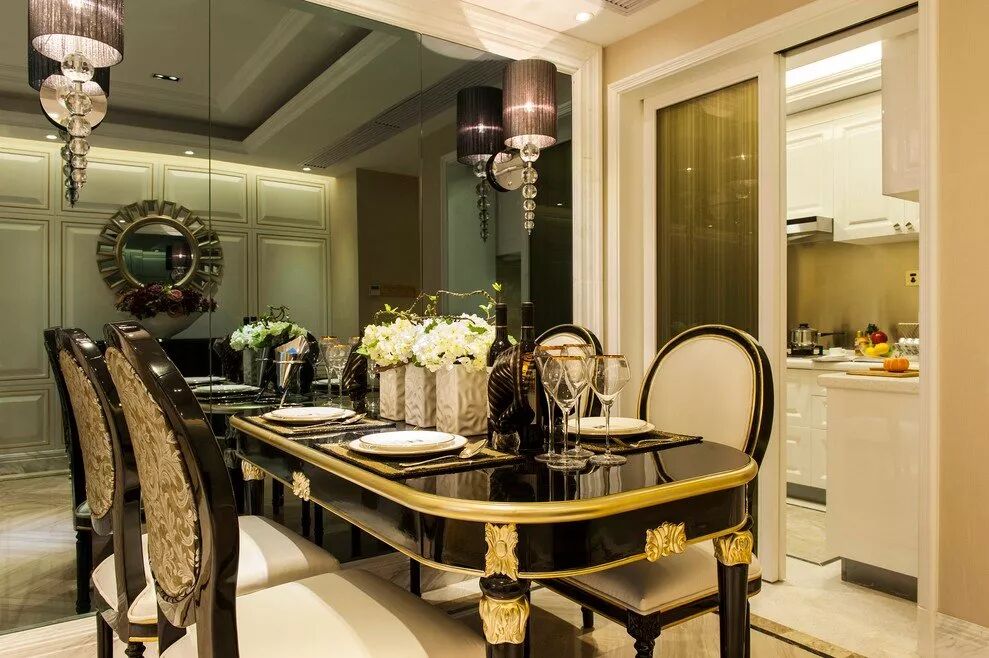 80㎡两居室新古典风装修