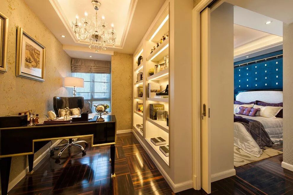 80㎡两居室新古典风装修