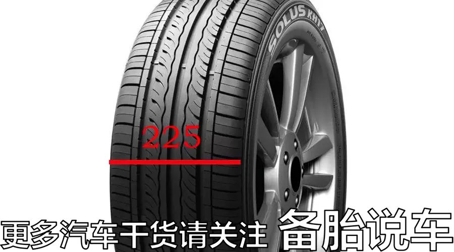 輪胎上的225 45r17到底是什麼意思 備胎說車 微文庫