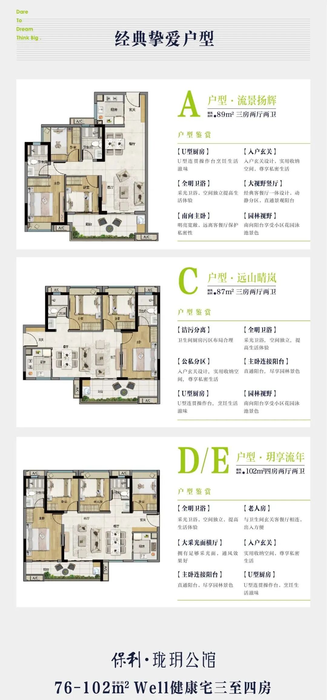 总价150万买【保利珑玥公馆】地铁三房！值不值得买？