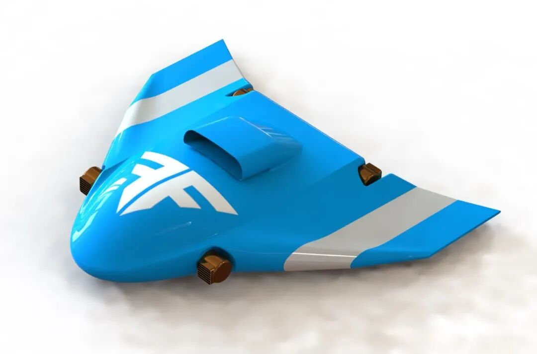 噴氣四軸飛行器AB6 JetQuad，最高速可達402km/h的圖3