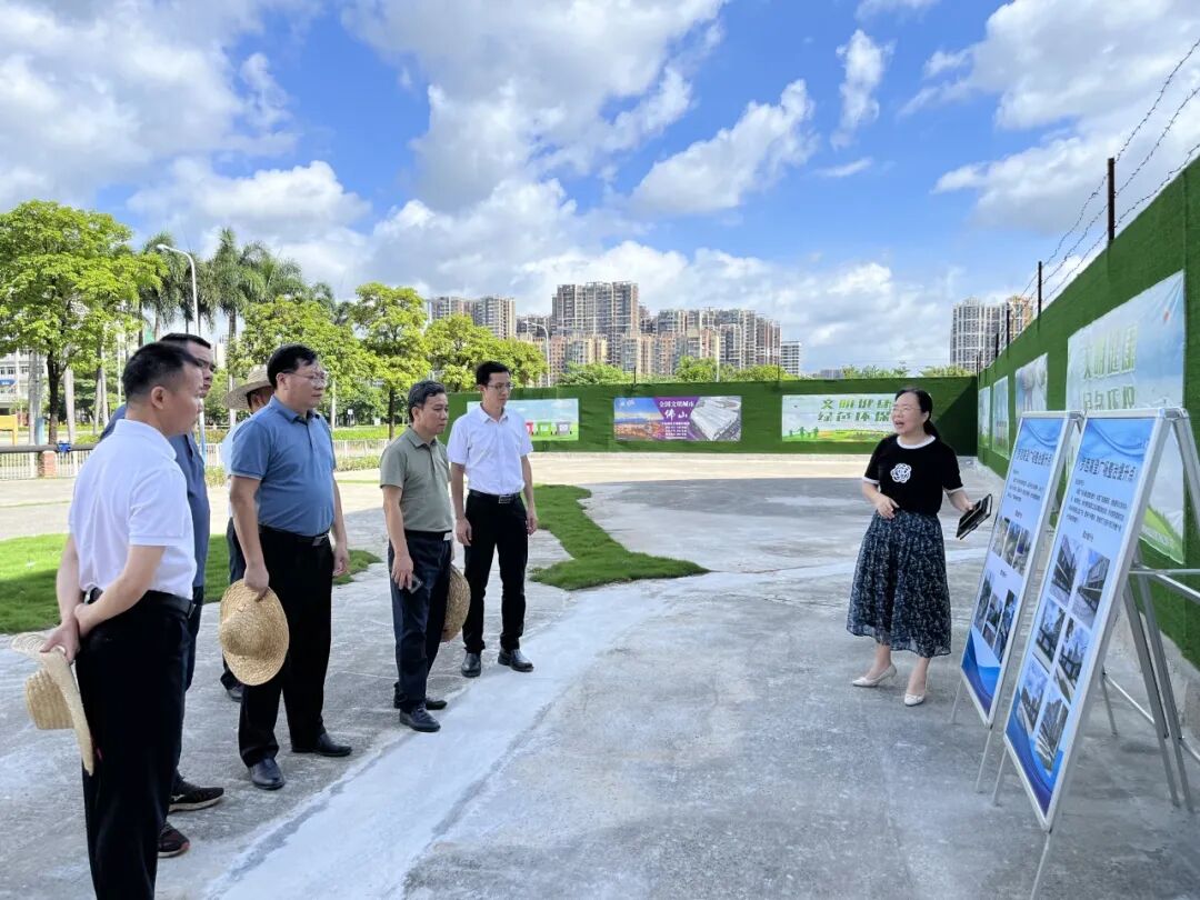 明悦体育休闲公园,高登广场,名湖世家等项目环境整治及景观提升情况
