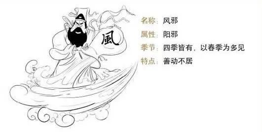 、湿四大外感邪气了。先说风邪。我们都知道，风邪属阳，性质发散开泄。