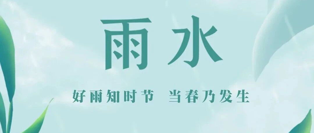 二十四节气 | 好雨知时节，当春乃发生—雨水篇
