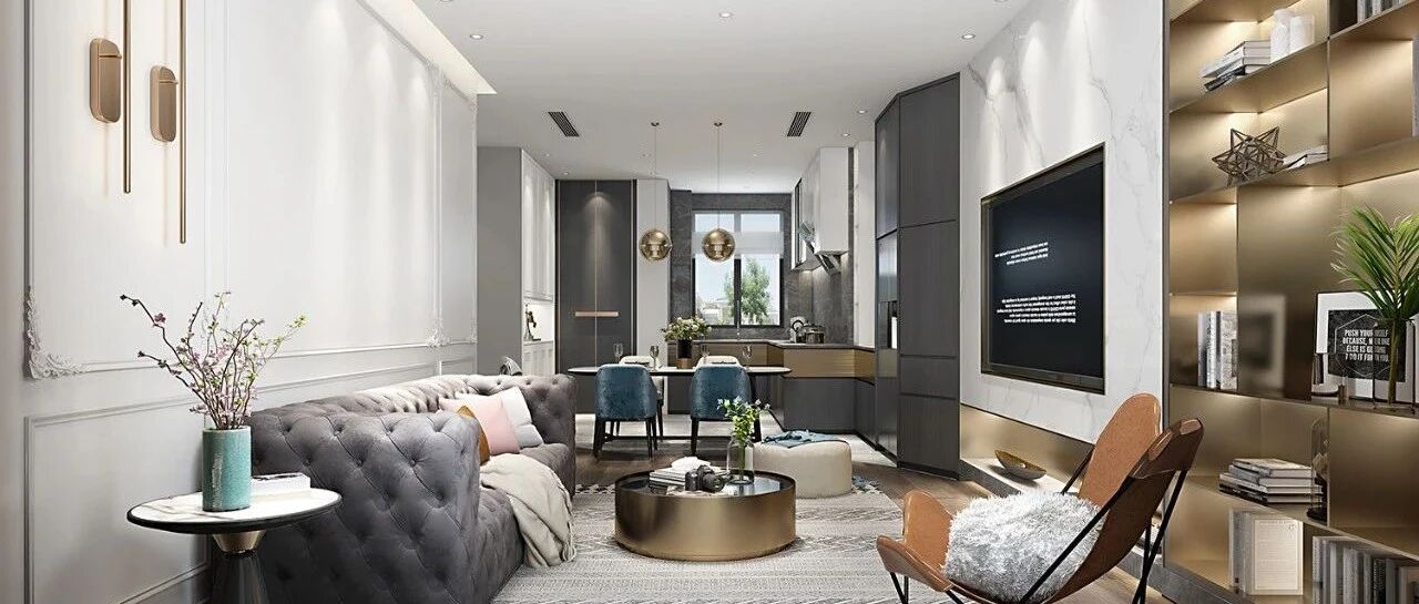 缪斯新作 | 250㎡现代轻奢，精致艺术范直击心灵！