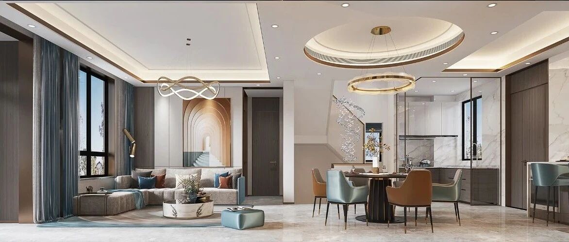 缪斯新作 | 320㎡轻奢唯美家，岁月流转间浸润时光韵律！