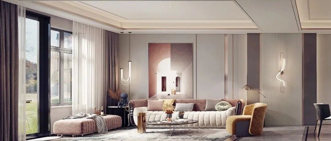 缪斯新作 | 320㎡轻奢优雅，怦然心动的质感美！