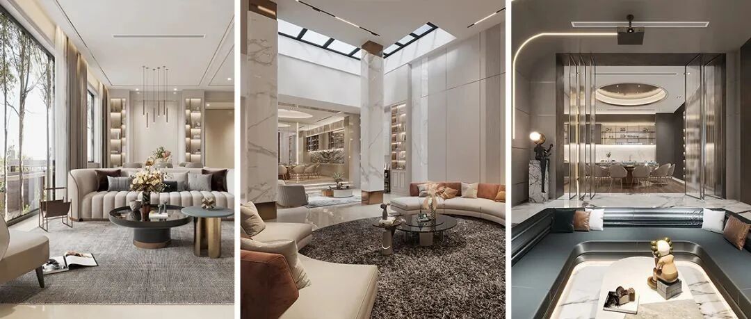 缪斯新作 | 760㎡现代轻奢，格调十足的艺术大宅~