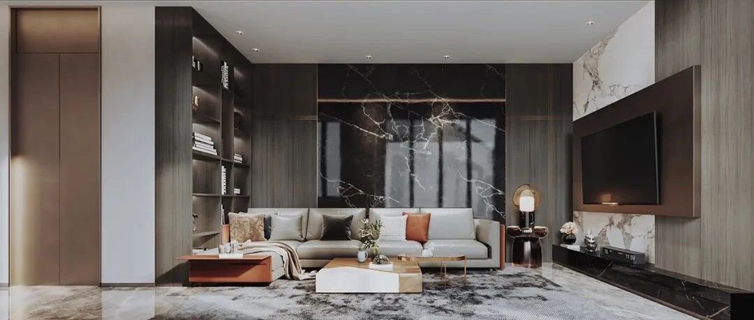 缪斯新作 | 300㎡现代奢宅，诱人的高级感！