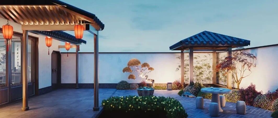 缪斯新作 | 420㎡中式豪宅，宁静悠然古韵袭人~