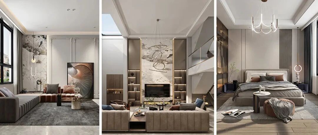 缪斯新作 | 350㎡现代温润暖居，织就家的温馨~