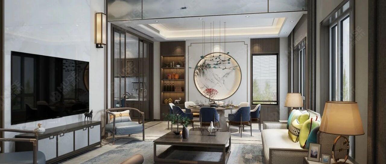 新中式设计|灵动的艺术美。