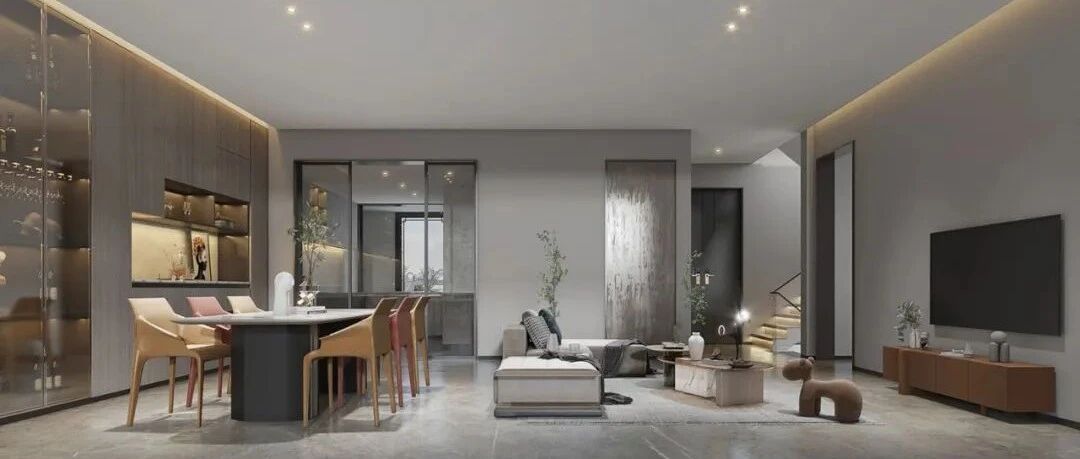 缪斯新作 | 420㎡现代高级灰，摩登优雅的艺术格调~