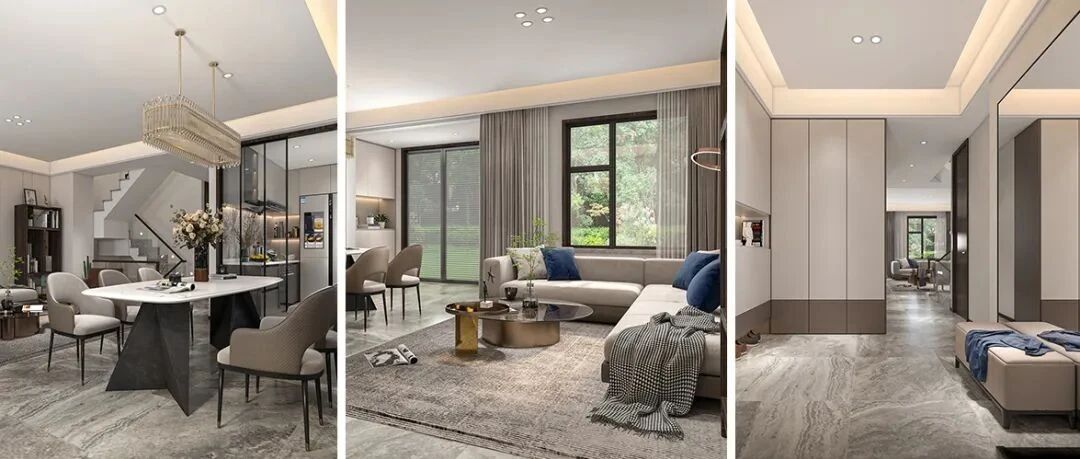 缪斯新作 | 350㎡现代轻奢，镌刻摩登理想家~