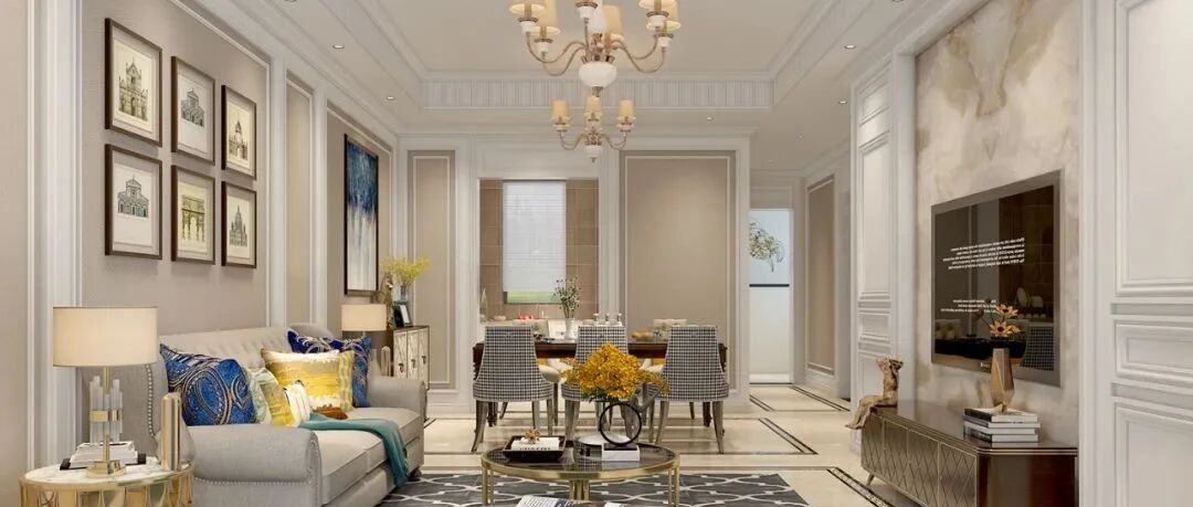 缪斯新作 | 280㎡简美设计，优雅气质撩人心弦~