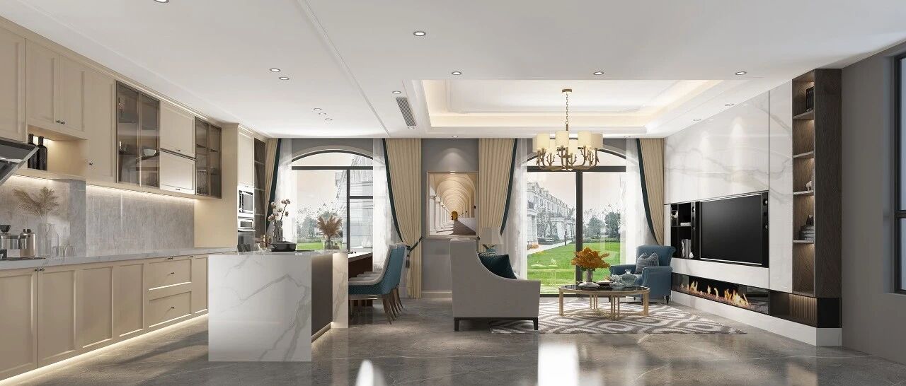 缪斯新作 | 400㎡简约奢宅，清新优雅温润沁人~