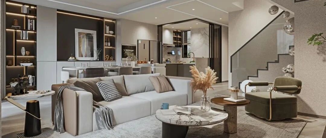 缪斯新作 | 320㎡现代轻奢，恋上都会风尚~