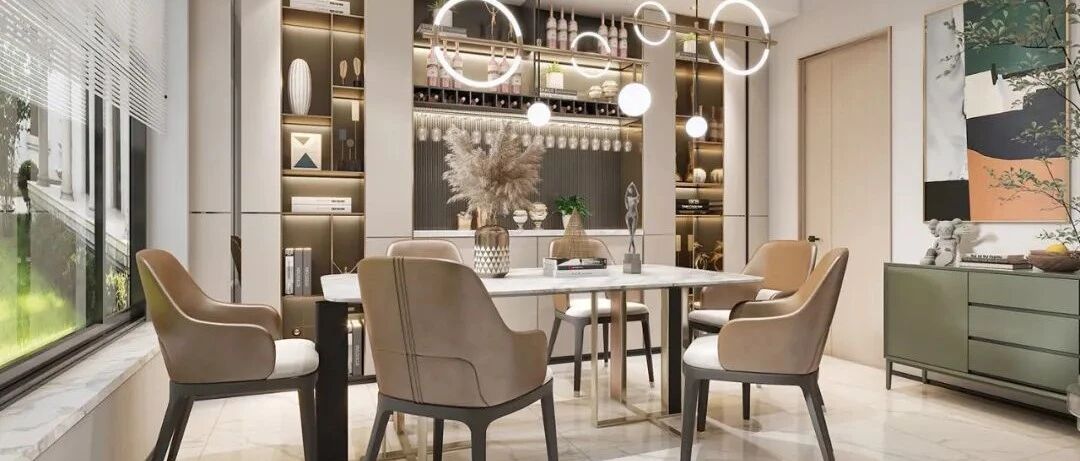 缪斯新作 | 450㎡简约轻奢，蔓延心底的迷人情调~