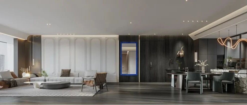 缪斯新作 | 380㎡黑白格调，演绎非凡艺术气质~