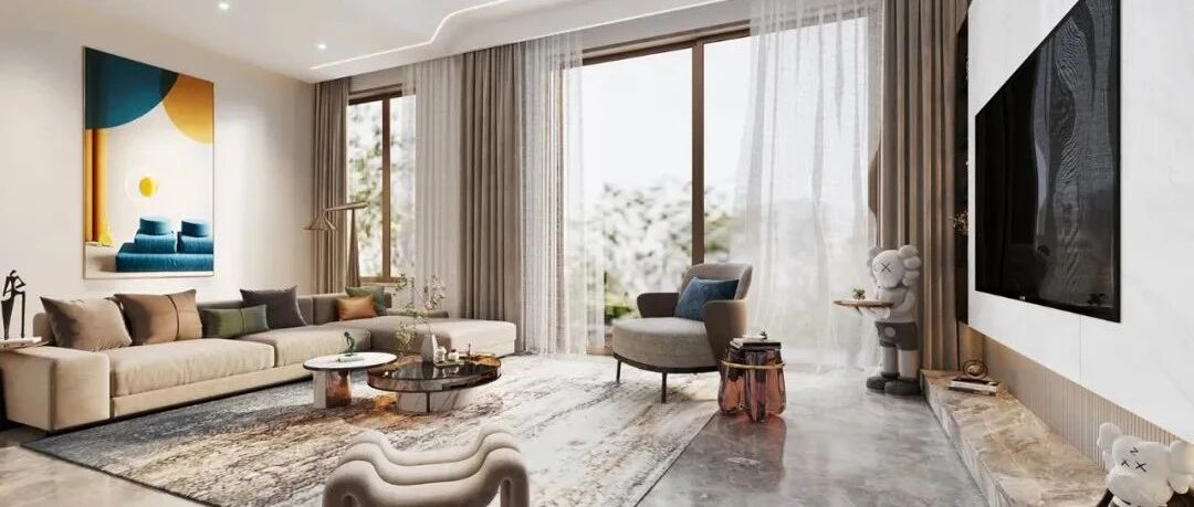 缪斯新作 | 520㎡现代轻奢，摩登质感时尚气质~