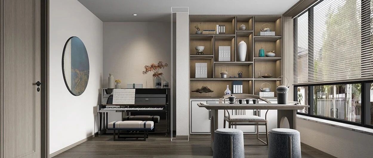 缪斯新作 | 400㎡新中式豪宅，东方风骨一见倾心！