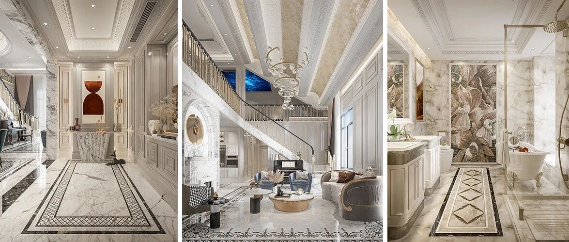 缪斯新作 | 420㎡法式奢宅，漫步香榭丽舍的浪漫！