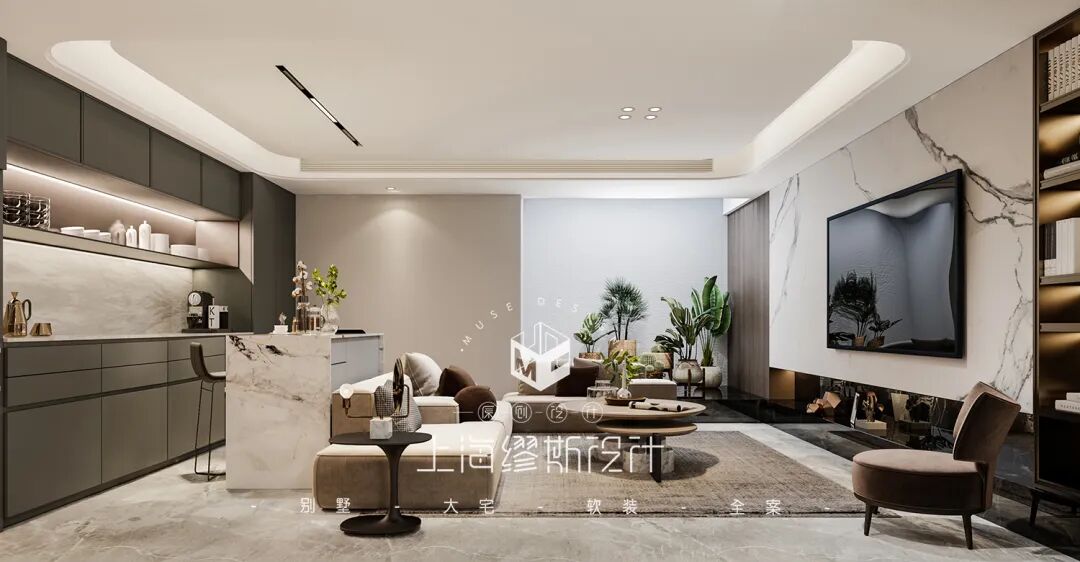 缪斯新作 | 340㎡轻奢美学,充盈时光的精致与质感_影视聚合站