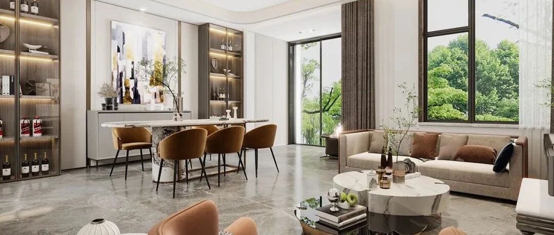 缪斯新作 | 340㎡轻奢美学，充盈时光的精致与质感