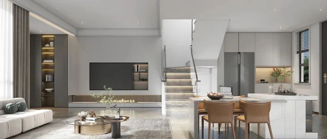 缪斯新作 | 320㎡现代高级灰，理性中提炼优雅情调~