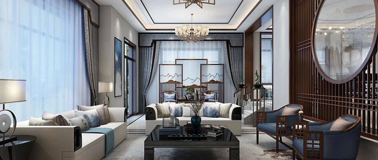 缪斯新作 | 500㎡新中式豪宅，以诗入境古意芳华！