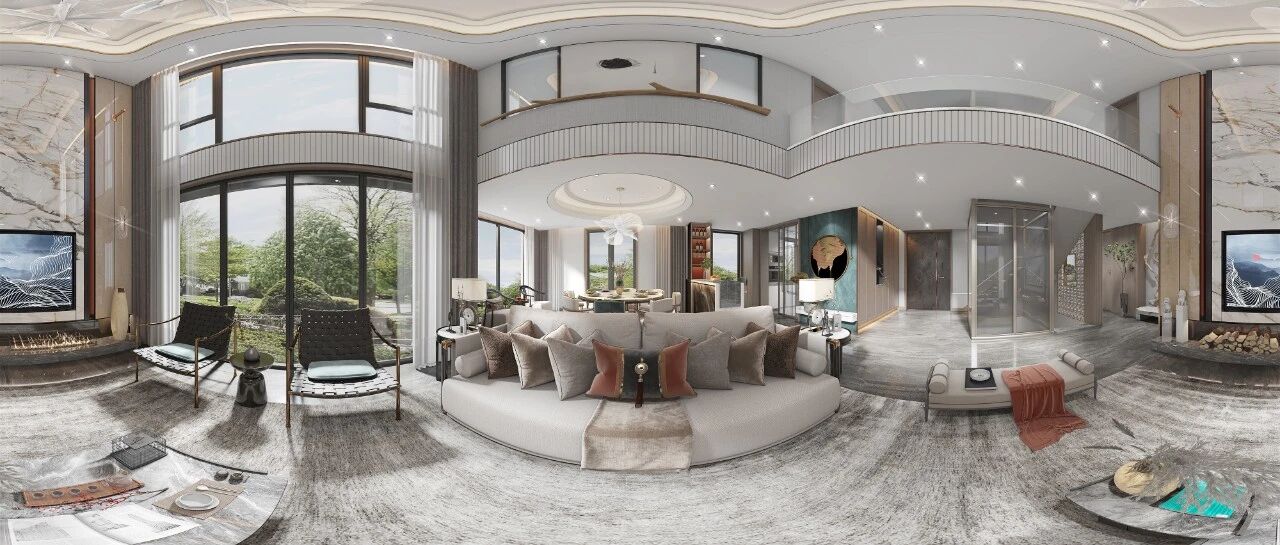 缪斯新作 | 400㎡新中式，一方天地一方诗意！