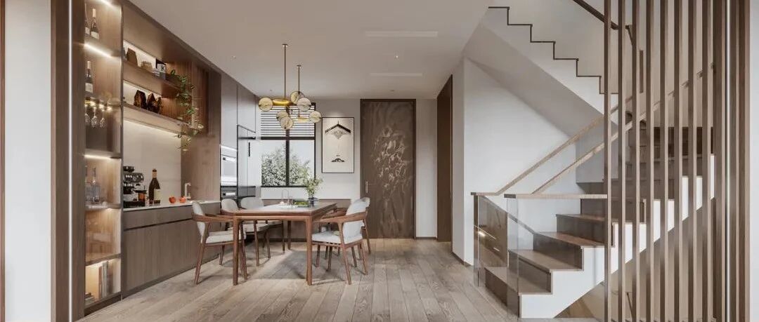 缪斯新作 | 380㎡现代暖色系，演绎家的柔情~