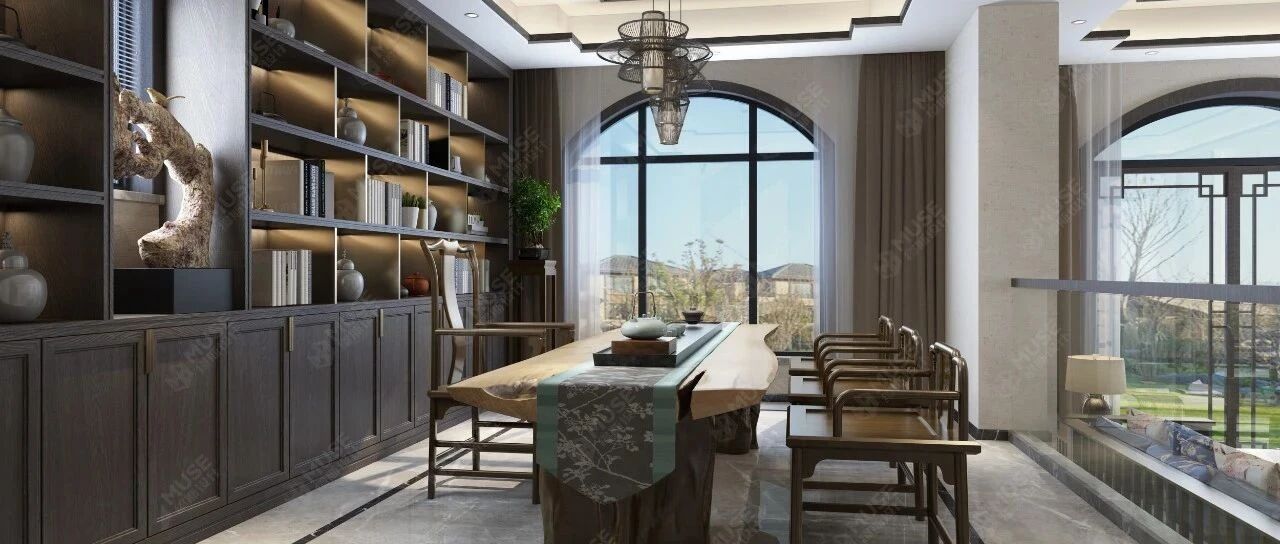 中式设计，如画般优雅。