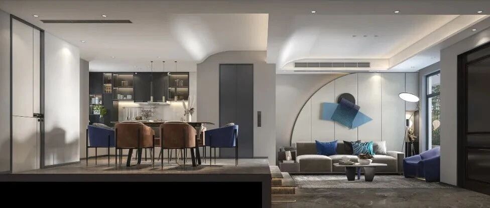 缪斯新作 | 320㎡质感高级灰，优雅魔力无与伦比~