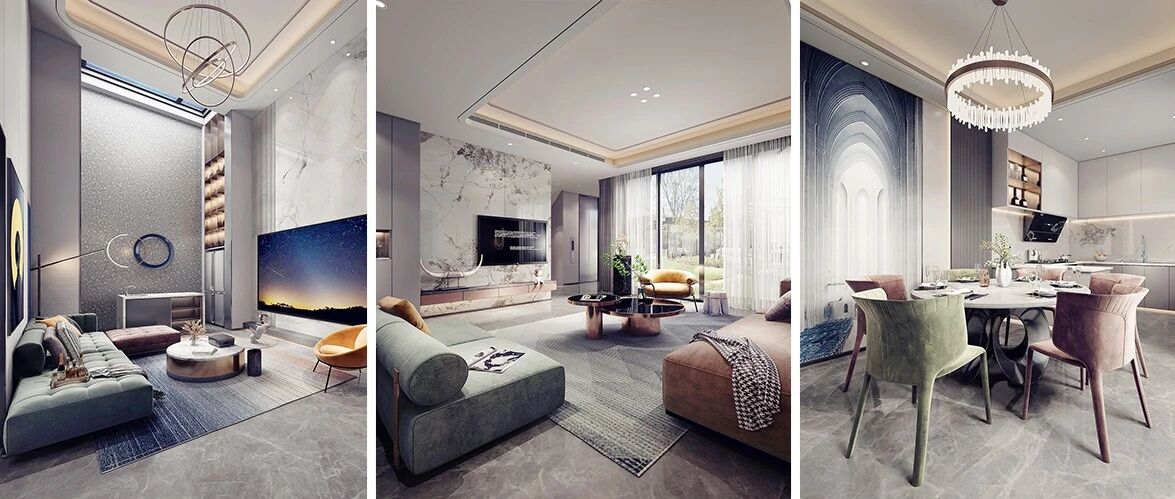 缪斯新作 | 330㎡轻奢主义，高级品味的优雅情调！