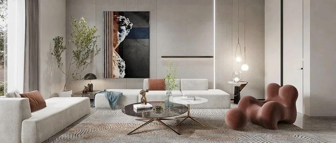 缪斯新作 | 380㎡现代极简，静谧归心的温暖港湾