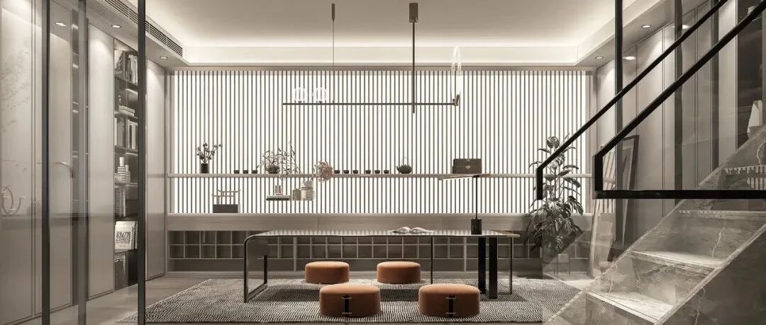 缪斯新作 | 360㎡现代灰调雅奢，品味精致格调~