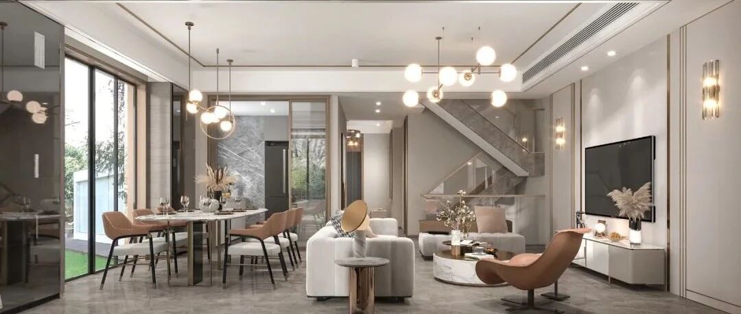 缪斯新作 | 340㎡轻奢+新中式，升华精致生活之美~